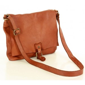 Kleine Messenger Tasche Leder Damen Crossbody 